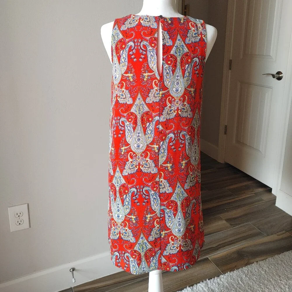 FOREVER21 Paisley Print Sleeveless Dress - Size Medium - Picture 3 of 3